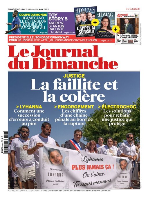Cover image for Le Journal du dimanche